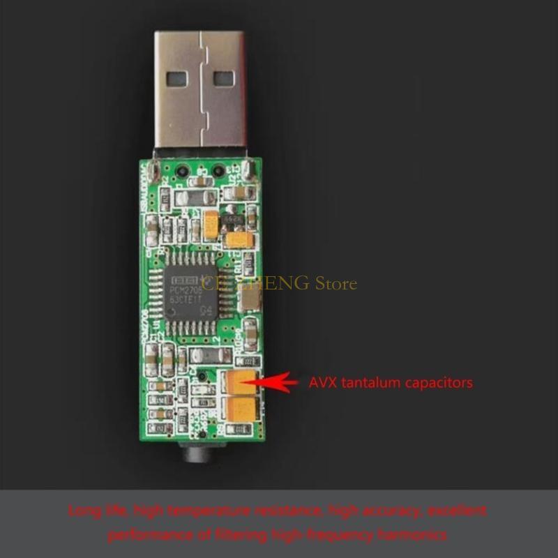 Headphone Amplifier Dac - E56B المهنية USB كارت الصوت محول