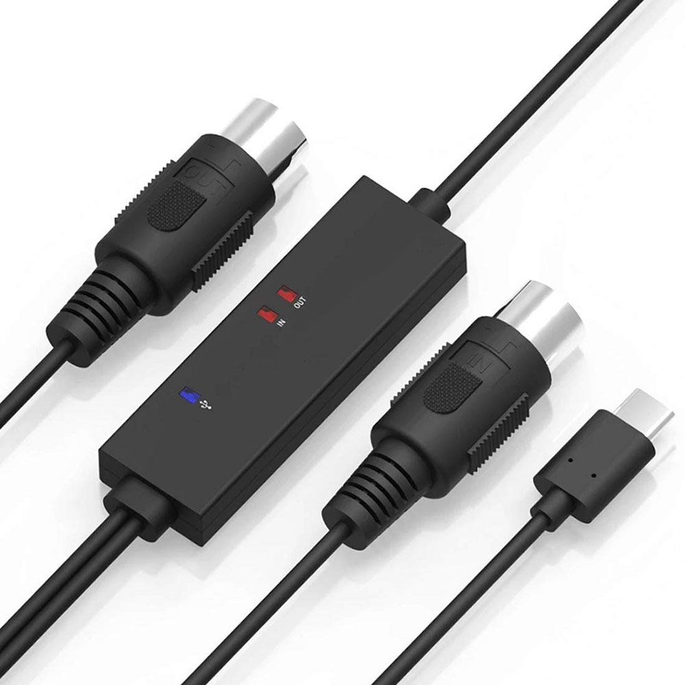 كابل On-The-Go Midi Hub Type-C - مراجعة Audio Music Hub وسعره