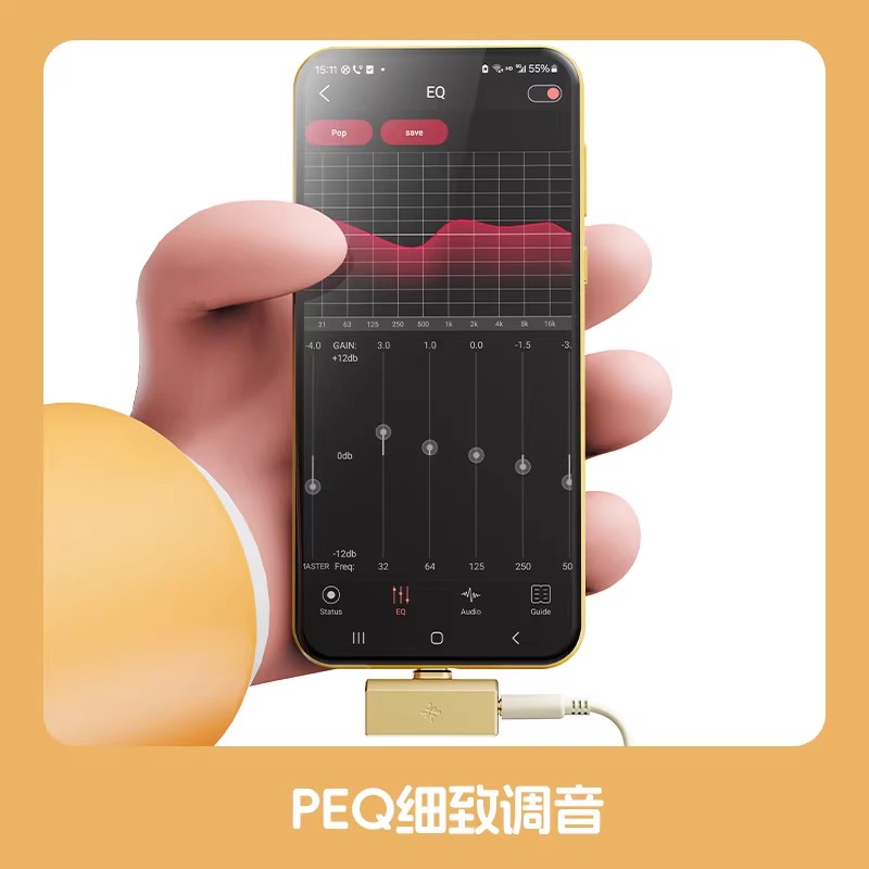 مضخم صوت FiiO Tiny DAC USB للس - مراجعة Headphone Amplifier Dac وسعره
