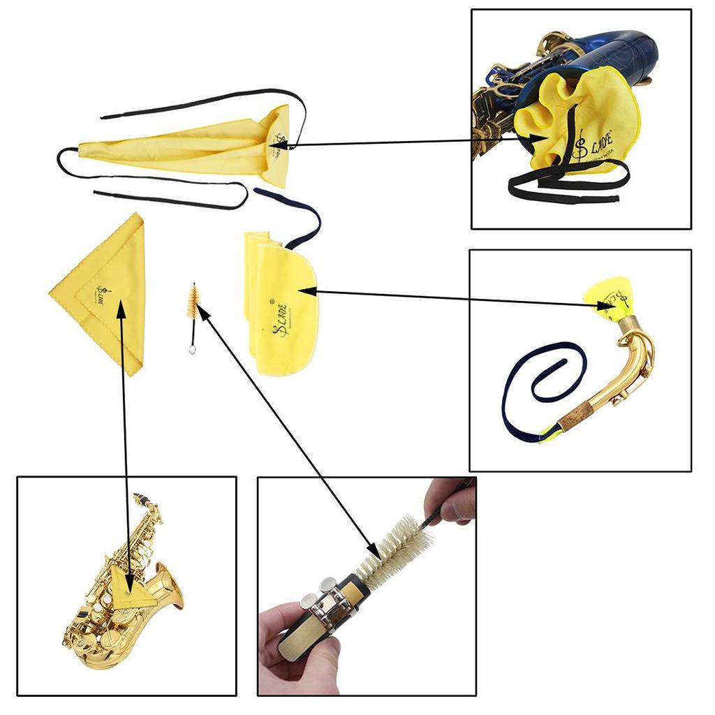 مجموعة أدوات تنظيف الساكسفون:  - مراجعة Clarinet Care Kit وسعره