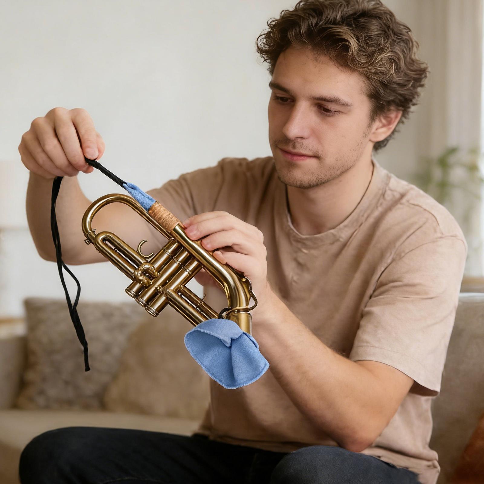 طقم قماش تنظيف الساكسفون من قط - مراجعة Clarinet Care Kit وسعره