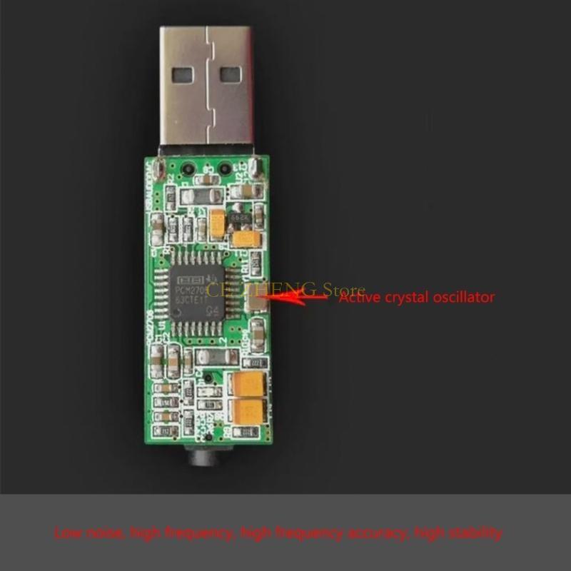 E56B المهنية USB كارت الصوت مح - مراجعة Headphone Amplifier Dac وسعره